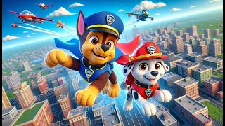 Paw Patrol Ultimate Rescue  CHASE x MARSHALL Turns Into SUPERMAN For Rescue Mission  Rainbow 3 [upl. by Ynnij580]