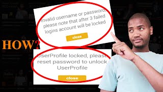 How to Unlock NSFAS UserProfile Account  How to reset your NSFAS password [upl. by Dan]