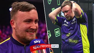 One of the BEST games Ive won 🔥  Luke Littler reacts to reaching Grand Slam final 👏 [upl. by Atikam]