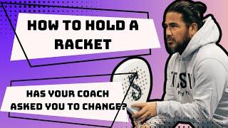 How to hold a padel racket Is your coach asking you for a continental grip He is probably wrong [upl. by Lynnette]