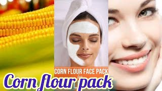 Get fair glowing spotless face mask Corn flour mask [upl. by Nalla]