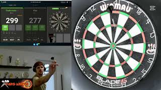 Dart Scolia Turnier3 Halb Finale 7911 Avg [upl. by Ennoval]