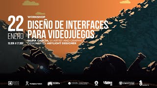 Master Class Diseño de interfaces para videojuegos  Silvia García  22 de enero [upl. by Cyrillus]