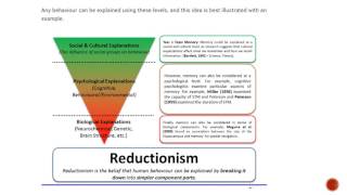 Reductionism Vs Holism Presentation [upl. by Nayllij]