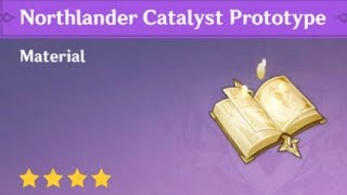 HOW TO GET NORTHLANDER CATALYST BILLET Genshin Impact [upl. by Laetitia711]