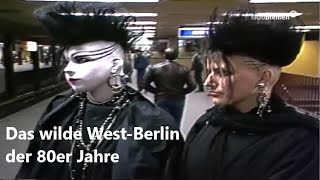 Oktober 1986  Momentaufnahmen aus der WestBerliner UBahn und den Bahnhöfen Dokumentation [upl. by Fruma]