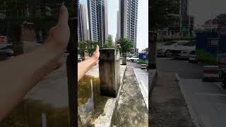 Abandoned concrete pillars on the roadside to practice hand gestures and movements Basic skills [upl. by Atnes]