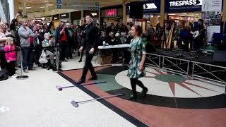 Traditional Irish Brush Dance  Seannós Brush Dance  Galway Trad Group [upl. by Ydnam]