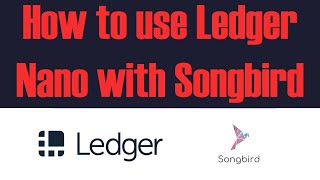 How to use Ledger Nano with Metamask on Songbird HowTo [upl. by Eel]