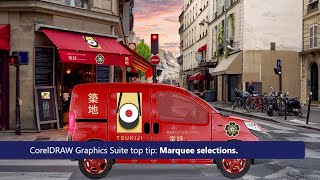 CorelDRAW Graphics Suite Top Tip Marquee Selections [upl. by Sakmar284]