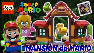 Lego Super Mario  PICNIC en la MANSIÓN de MARIO  TOY SHOTS 2023 Reseña [upl. by Nivad492]