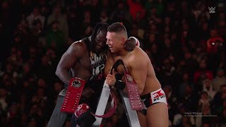 The Miz And R TRUTH Wins Raw Tag Team Championship In Ladder Match  WWE WrestleMania 40 Highlights [upl. by Larue]