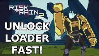 Risk of Rain 2 Loader Unlock Guide  ROR2 Skills 20 New Character Unlock [upl. by Colfin]