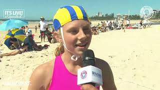 Aussies 2022  U13 Female Beach Flags [upl. by Reehsab]