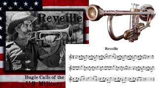 Reveille Army Bugle Wake Up Call  5 Min Repeat [upl. by Chiang321]