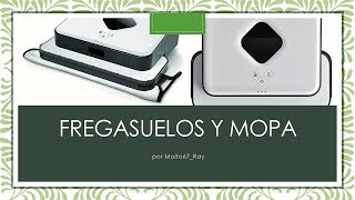 Robot 2 en 1 Fregasuelos y Mopa iRobot Braava 390T [upl. by Micaela707]