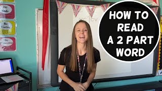 VCCV RULE  2 Syllable Words Phonics Lesson 36 [upl. by Ridglea641]