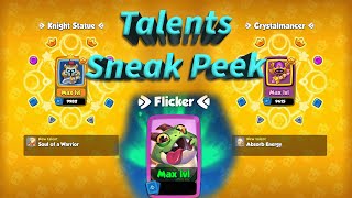 Knight Statue  Crystalmancer Talents NEW HERO FLICKER Rush Royale [upl. by Syst]