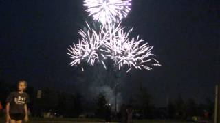 Hanover Township 4th July Celebration Fireworks 2015 [upl. by Adnovahs]