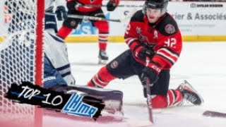 Top 10  Jeux du mois LHJMQ  QMJHL Plays of the Month – Dec 2023 [upl. by Imojean]