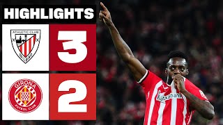 ATHLETIC CLUB 3  2 GIRONA FC  RESUMEN LALIGA EA SPORTS [upl. by Niwroc]