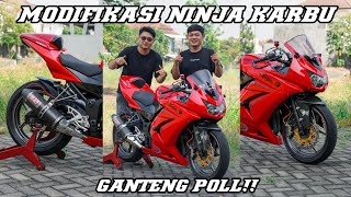 REVIEW MODIFIKASI NINJA 250 KARBU  NINJA 250 KARBU WORT IT KAH [upl. by Siuqcram]