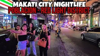 Philippines MAKATI CITY NIGHTLIFE Night Walk at Poblacion  RED LIGHT DISTRICT [upl. by Sandro595]