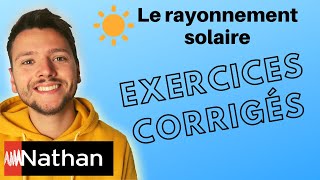 exercice Le rayonnement solaire  Enseignement Scientifique  Première [upl. by Elwira]