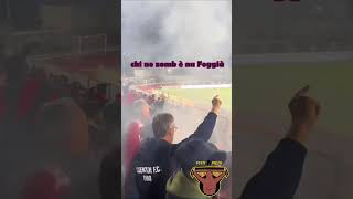 Chi no zomb è nu Foggià  Coro ultras Casertana FC ⚽️  Fedayn Bronx Caserta [upl. by Korella]