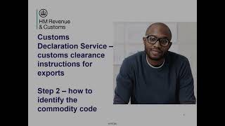 Customs clearance instructions for exports – Step 2 – how to identify the commodity code [upl. by Lussi]