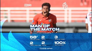 MAN OF THE MATCH  Borneo FC Samarinda VS AREMA FC  Ahmad Nur Hardianto [upl. by Shanley240]