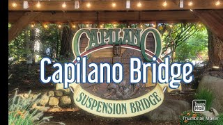 Capilano Suspension Bridge Park capilano bridge vancouver JoaneArlene [upl. by Edas]