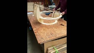 Round chair template making process [upl. by Neomah706]