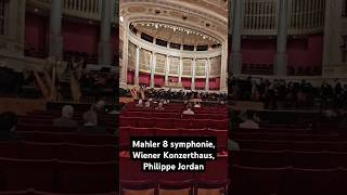 Mahler 8 Symphonie Philippe Jordan Wiener Konzerthaus con Audio2G [upl. by Hanselka100]