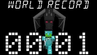 Minecraft Speedrun World Record 115 [upl. by Nyral]