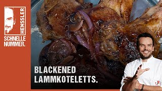 Schnelles Blackened Lammkoteletts Rezept von Steffen Henssler [upl. by Ennoved764]