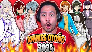 😲¿Qué ANIMES VERÉ esta TEMPORADA de OTOÑO 2024│Resultados de la ENCUESTA🔥 [upl. by Akkahs18]