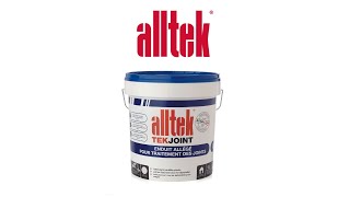 Alltek Tekjoint Allégé lenduit airless pour le traitement des joints [upl. by Woodie749]