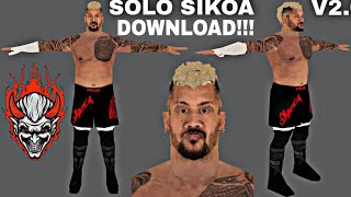 SOLO SIKOA 2K24 PAC MODEL  TEXTURES DOWNLOAD FOR GAMERNAFZ V20 AND SVR11 [upl. by Walton]