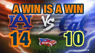 Auburn Fans Reacts to Auburn Beating Cal 1410 [upl. by Adalbert410]