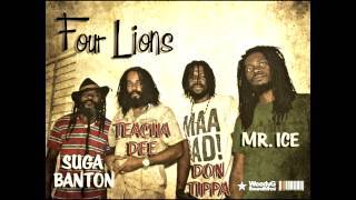 Don Tippa Mr Ice Teacha Dee Suga Banton  Four Lions Mix  Weedy G Soundforce [upl. by Akenor]