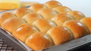 BUTTERSOFT BUNS So Easy To Make Bread [upl. by Adnarom12]