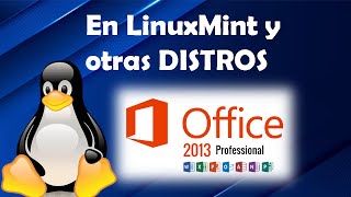 INSTALANDO MICROSOFT OFFICE 2013 DE 32 BITS PASO A PASO EN LINUX MINT 100 [upl. by Kirbie]