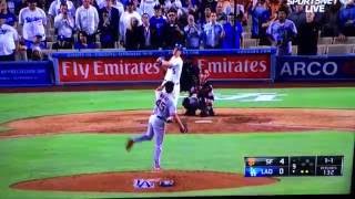 Corey Seager Breaks Giants No Hitter [upl. by Polard70]