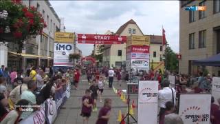 6 Benefizlauf Merseburg 2015 MDR SachsenAnhalt heute [upl. by Idur]