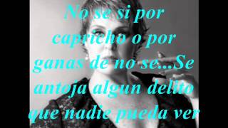 A veces Letra Lupita Dalessio [upl. by Anirod]