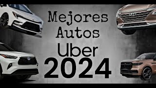 Mejores autos para uber en el 20242025 [upl. by Itsym494]