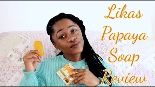 Likas Papaya Soap Review [upl. by Enoed]