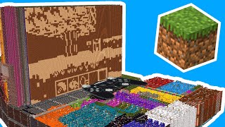 I made Minecraft in Minecraft with redstone [upl. by Hirsch]