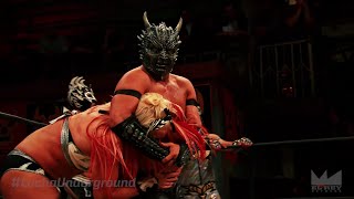 Lucha Underground 92116 TRIOS CHAMPIONSHIP MATCH [upl. by Nabroc866]